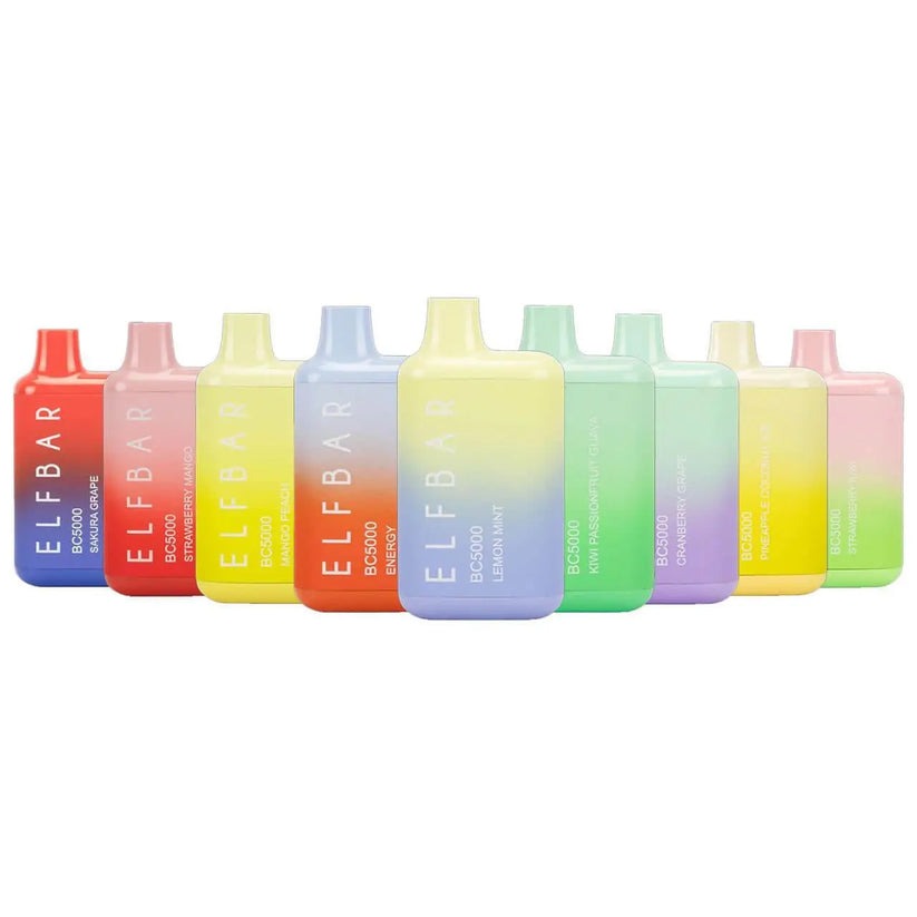 Elf Bar BC5000 | ORIGNAL Rechargeable Disposable Vape Puffs| VAPE SHOP KERALA