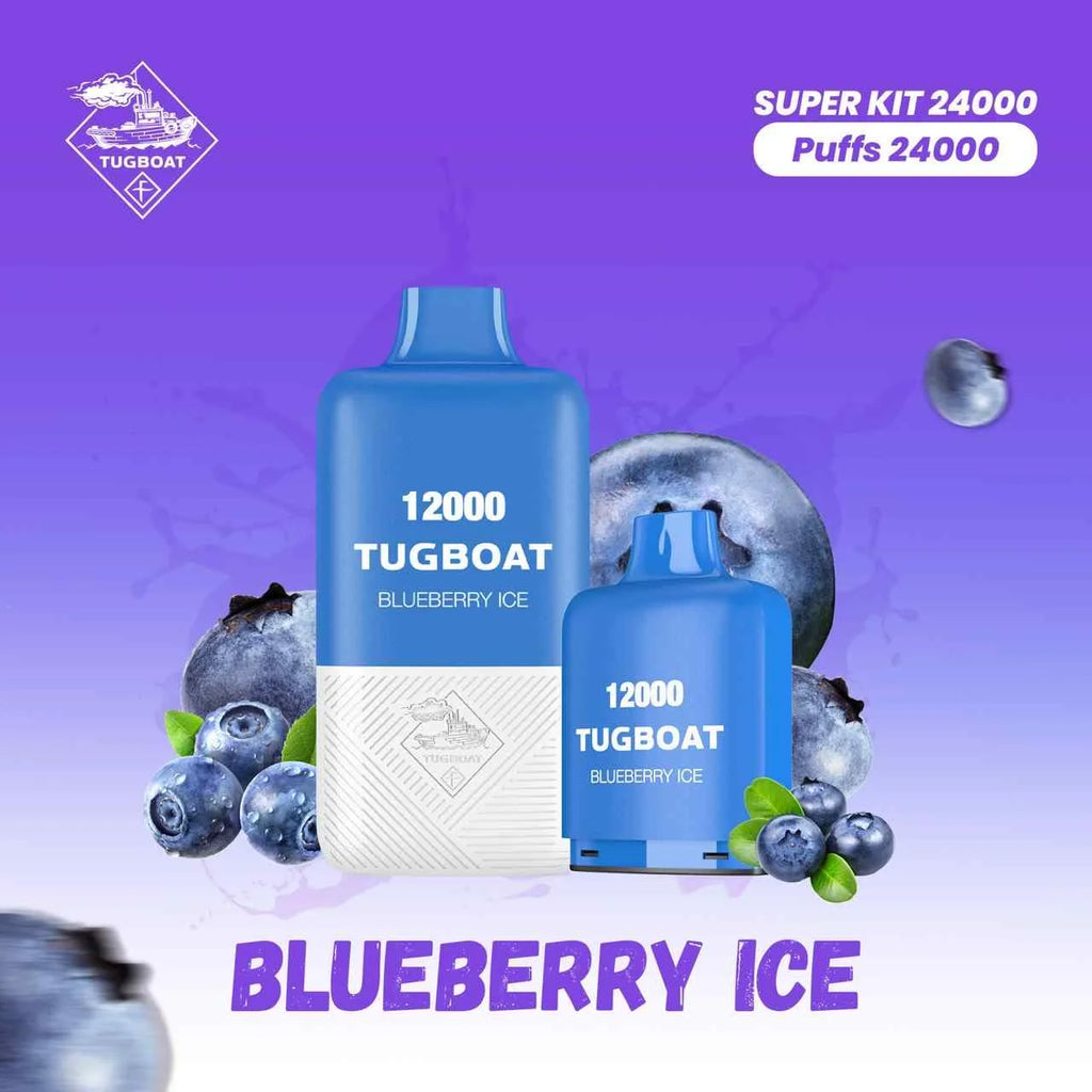 Tugboat Super Kit 24000 Puffs 5% Disposable Vape | Vape shop kerala