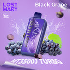 Lost Mary Black Grape 35000 Puffs Disposable Vape | Buy Online Kerala