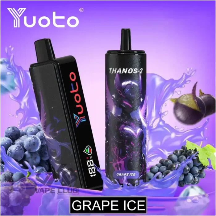 Youto Grape Ice 10000 Puffs Disposable Vape | Buy Online Kerala