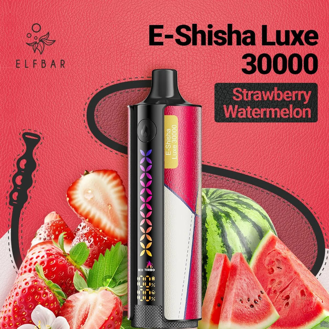 Elfbar E shisha strawberry watermelon 30k Puffs