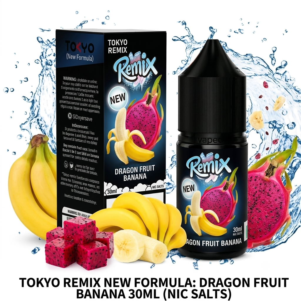 Tokyo Remix Dragon Fruit Banana (30ml)