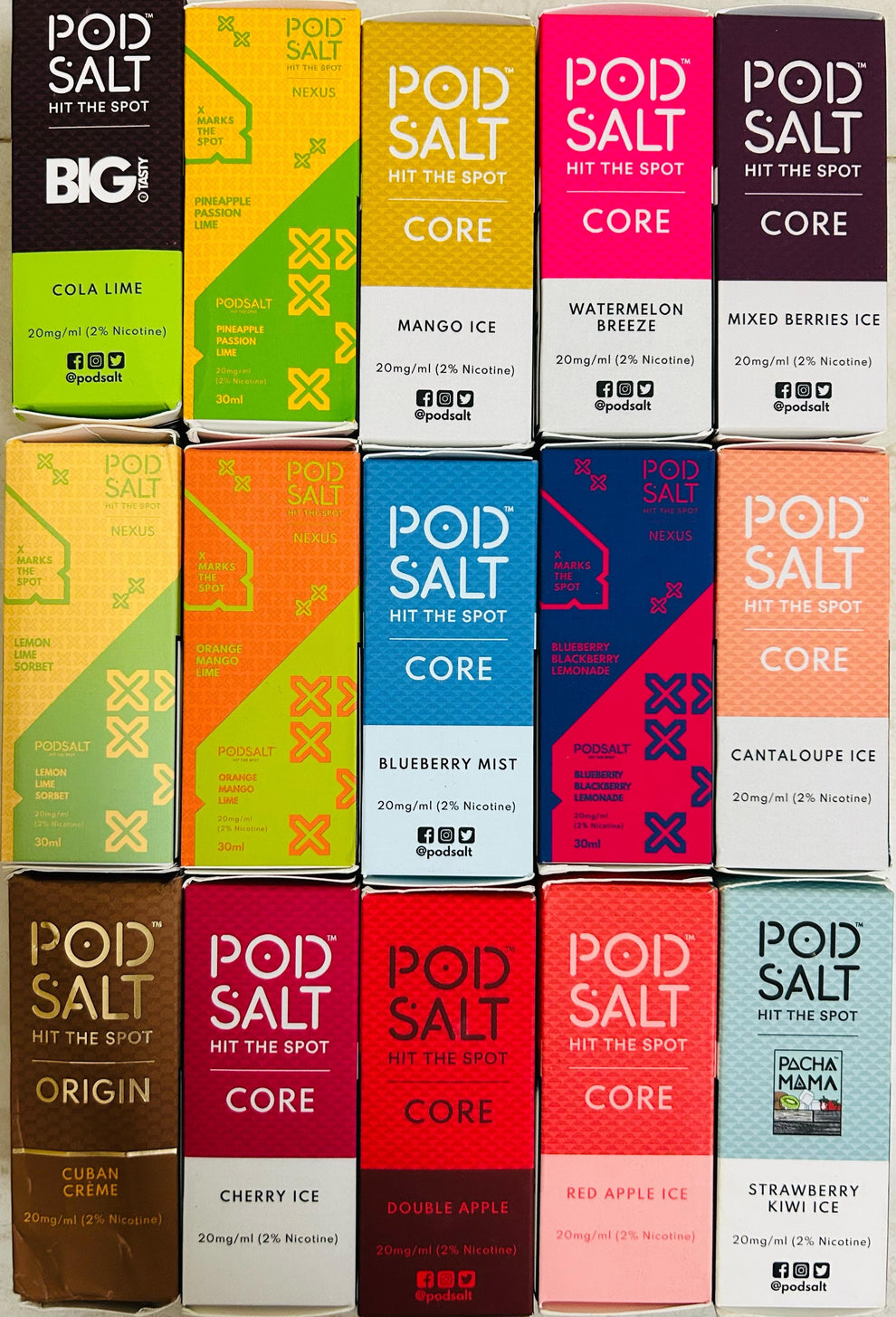 Pod Salt Nic Salts – Best Flavours for Pod Systems | Buy Online Kerala