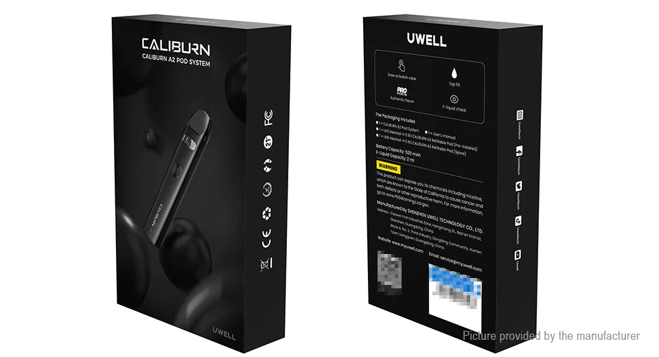 Uwell Caliburn A2 Orignal kit 15W Pod System | Vape Shop Kerala