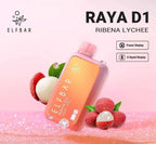 Elfbar Raya D1 – Peach Ice 13K Puffs Vape Shop Kerala Disposable Vape