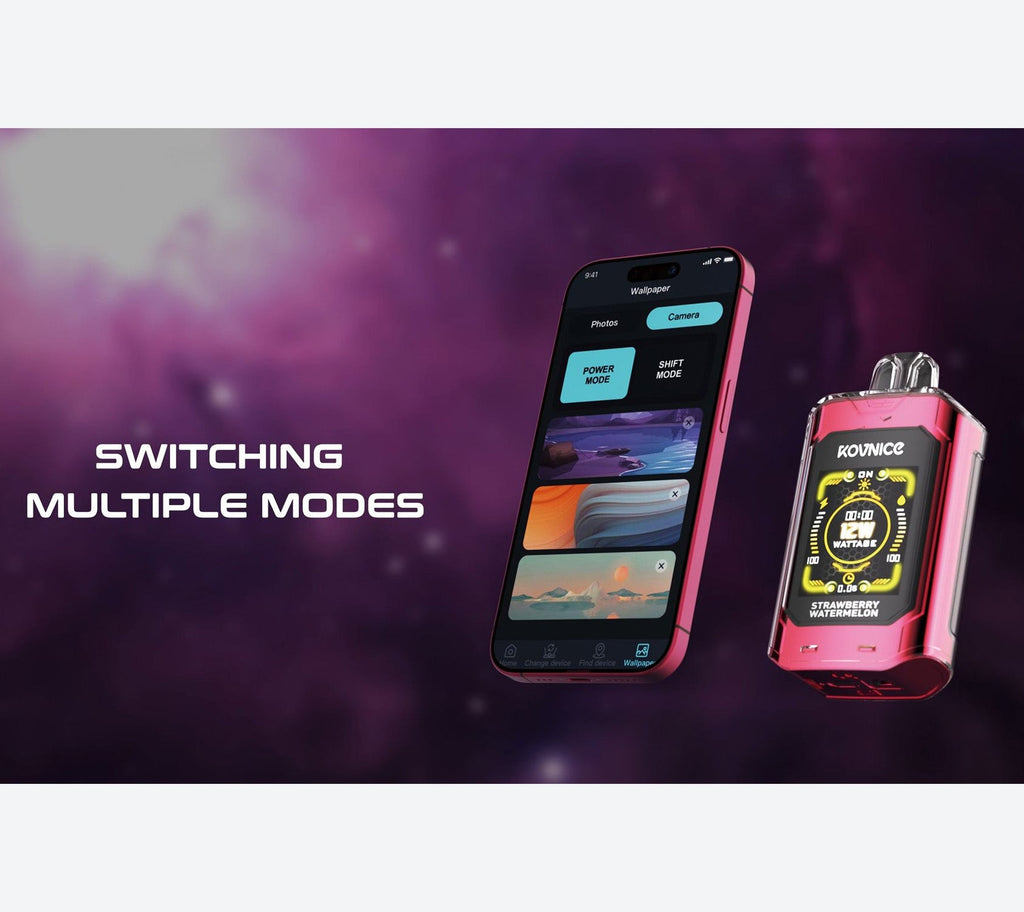 Kovnice Rush 20K Puffs - World First Smart HD Screen Vape Device | Vape Shop Kerala| Disposable Vape