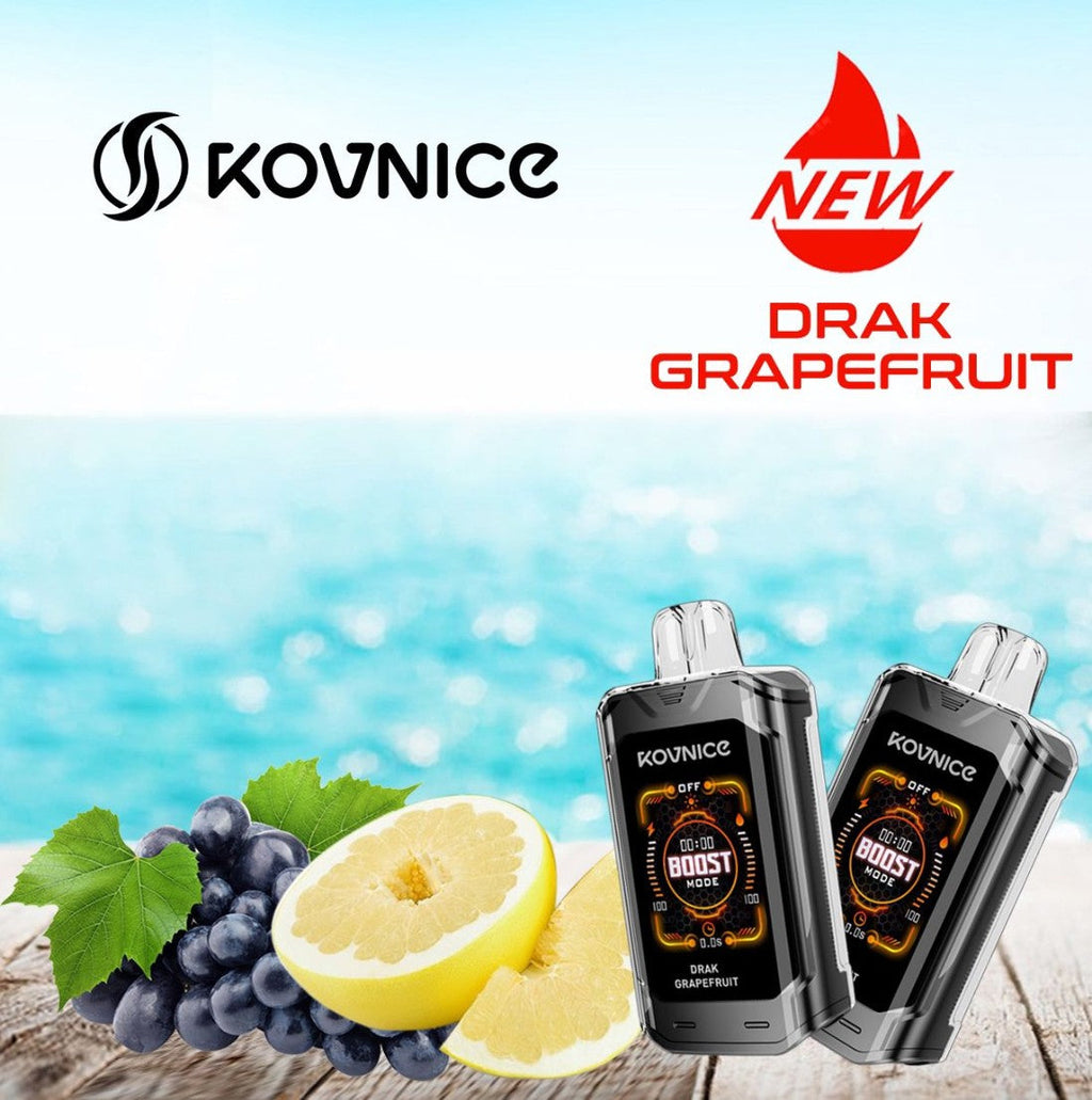 Kovnice Rush 20K Puffs - World First Smart HD Screen Vape Device | Vape Shop Kerala| Disposable Vape
