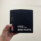 VTOS Prime Type-C Rechargeable Vape (5% NIc) - 8000 Puffs | Disposable Vape| Vape Shop Kerala