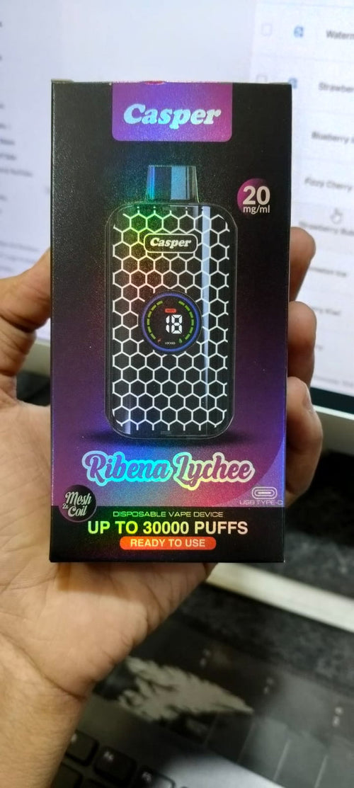 CASPER 30K Rechargeable Vape Device – 30,000 Puffs | Disposable Vape | Vape Shop Kerala