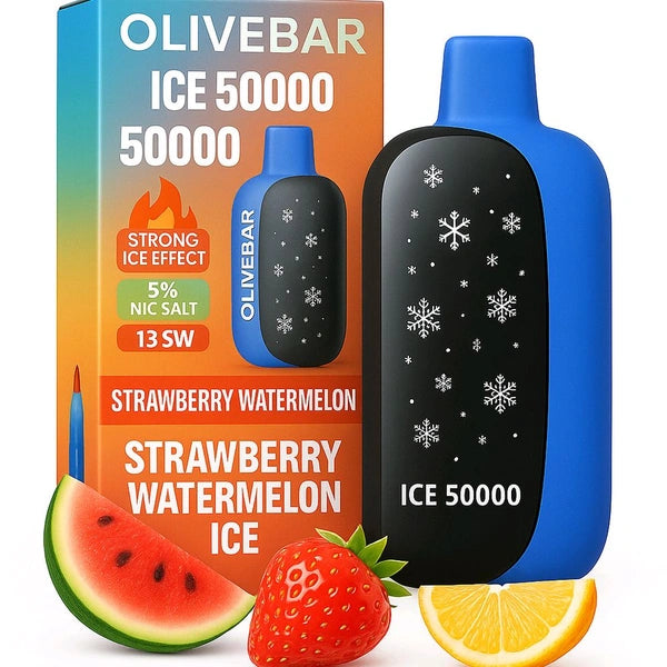 Olivebar Ice Burst – 50,000 Puffs Disposable Vape Vape Shop Kerala
