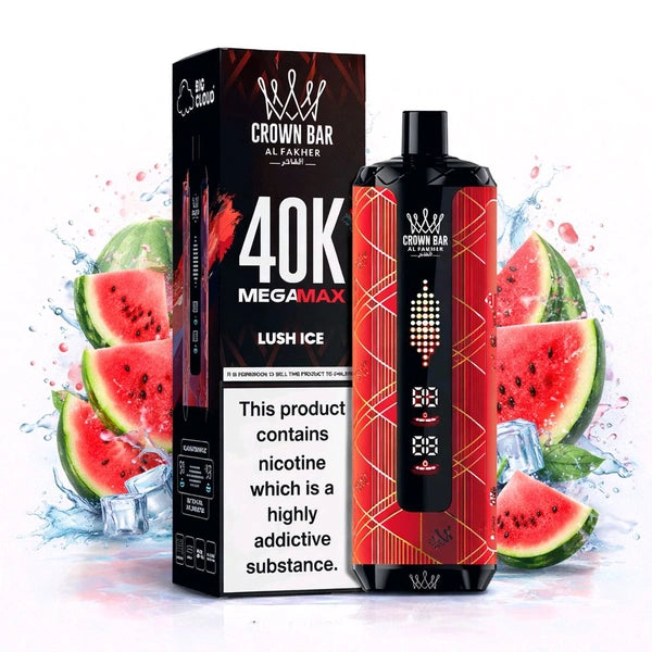 Al Fakher Crown Bar MegaMax 40K V2.0 Disposable Vape – 40,000 Puffs Vape Shop Kerala