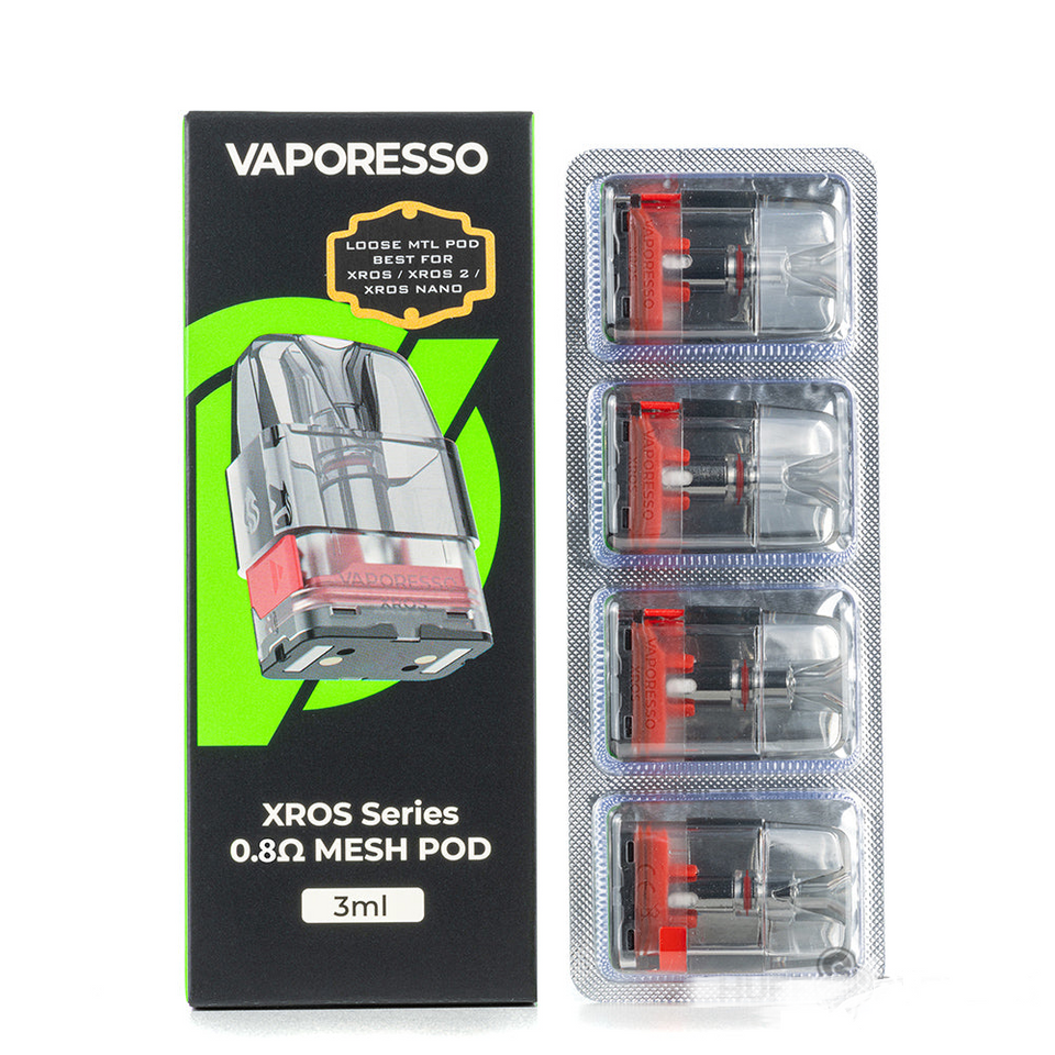 VAPORESSO XROS SERIES 0.6/ 0.8 MESH POD KERALA| BUY ONLINE VAPE SHOP KERALA